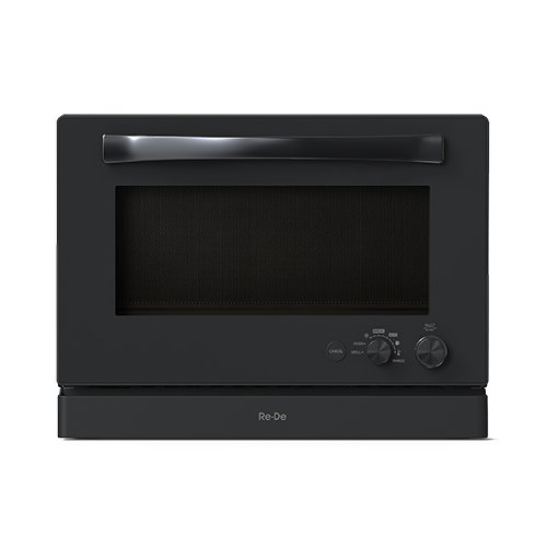 ＜Re・De＞Rangeオーブンレンジ 20L ブラック