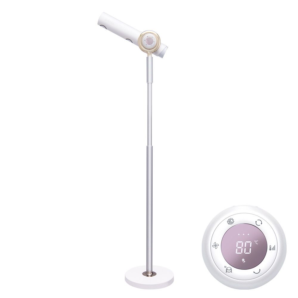 ＜BISARA PRO＞ ドライヤー ホワイト BSR003WH 約24×24×96～137cm